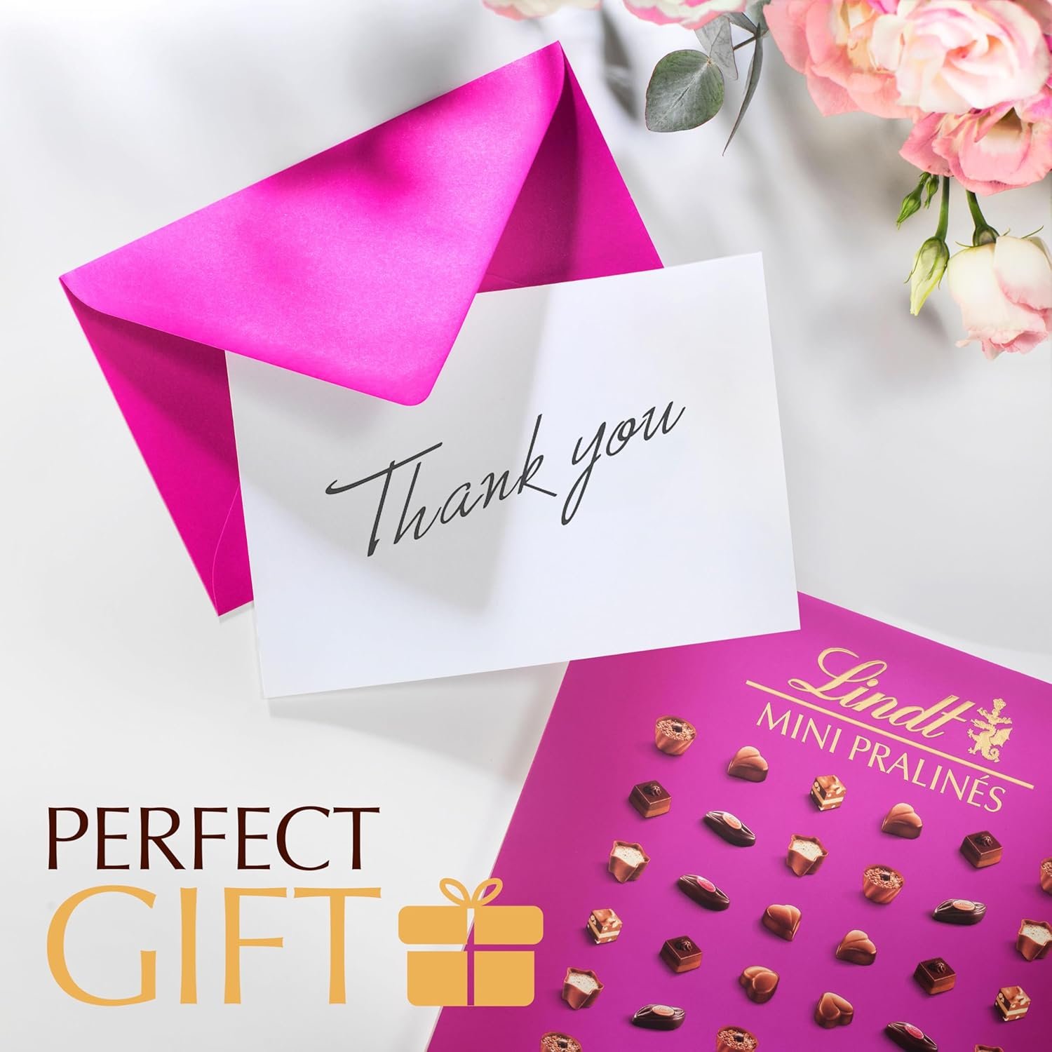 Lindt Mini Pralines, Assorted Chocolate Pralines with Premium Filling, Christmas Candy, 36 Count, 6.2 oz Box - Image 3